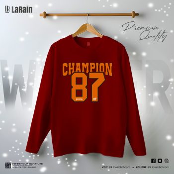 Premium Quality Full Sleeve Cotton T-shirt