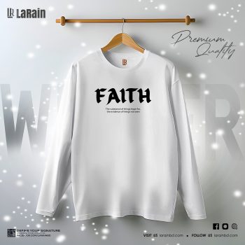Premium Quality Full Sleeve Cotton T-shirt