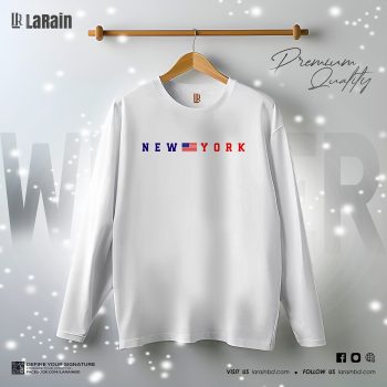 Premium Quality Full Sleeve Cotton T-shirt