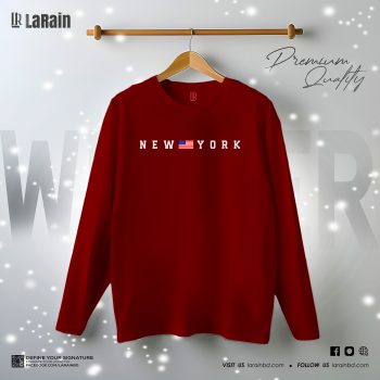Premium Quality Full Sleeve Cotton T-shirt