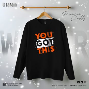 Premium Quality Full Sleeve Cotton T-shirt