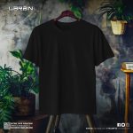 Premium Quality Solid T-shirt - Black