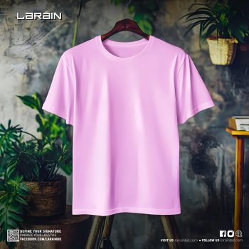 Premium Quality Solid T-shirt - Lavender