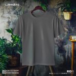 Premium Quality Solid T-shirt - Silver
